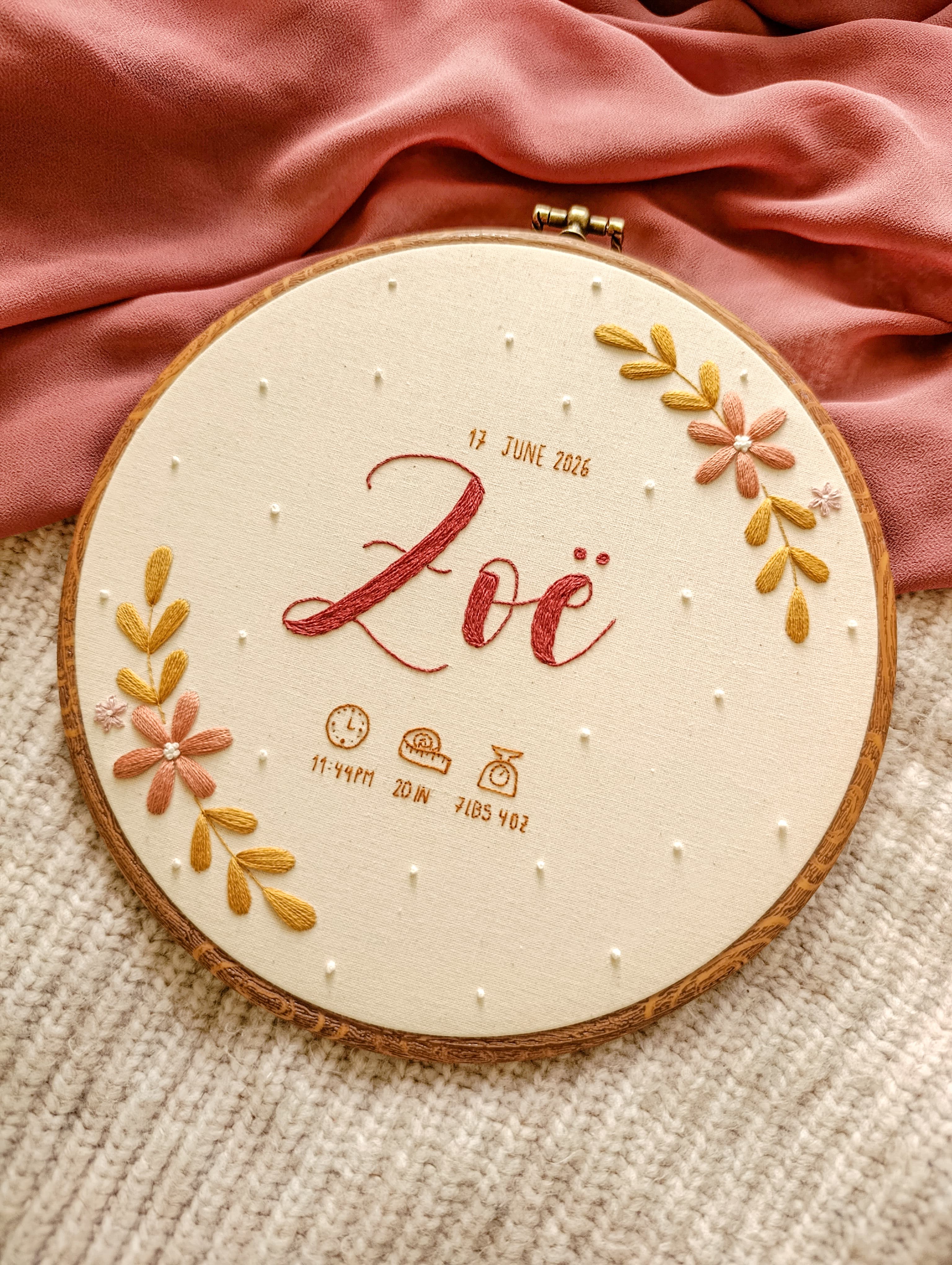 Porta Maternidade Zoe